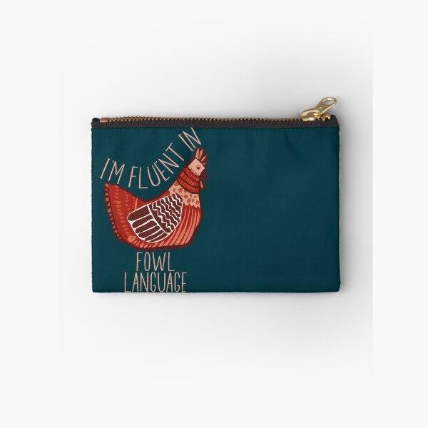 Item preview, Im Fluent In Fowl Language - Funny Retro Chicken Lover designed and sold by ChiknEmporium.