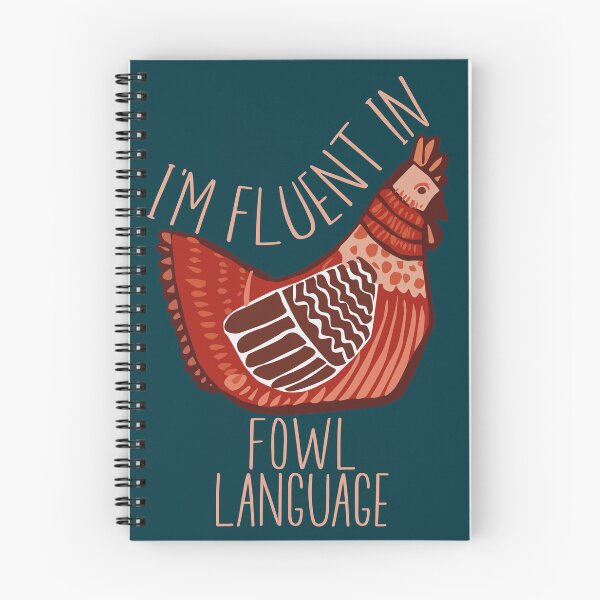 Item preview, Im Fluent In Fowl Language - Funny Retro Chicken Lover designed and sold by ChiknEmporium.