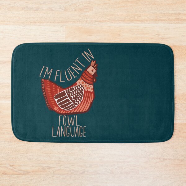Item preview, Im Fluent In Fowl Language - Funny Retro Chicken Lover designed and sold by ChiknEmporium.