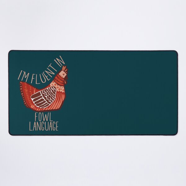Item preview, Im Fluent In Fowl Language - Funny Retro Chicken Lover designed and sold by ChiknEmporium.
