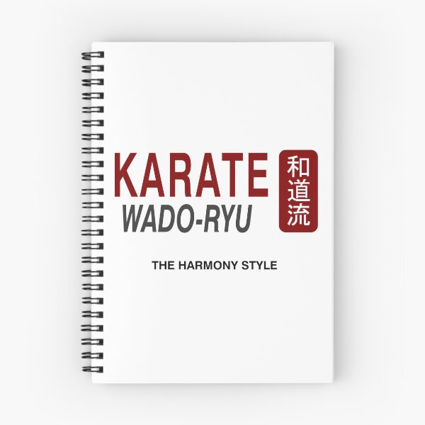 Item preview, Karate Wado-Ryu Whispers Kanji Cloaked Elegance The Harmony Style designed and sold by LuizSilva1983.