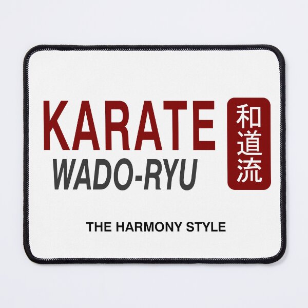 Item preview, Karate Wado-Ryu Whispers Kanji Cloaked Elegance The Harmony Style designed and sold by LuizSilva1983.