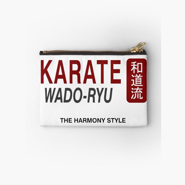 Item preview, Karate Wado-Ryu Whispers Kanji Cloaked Elegance The Harmony Style designed and sold by LuizSilva1983.