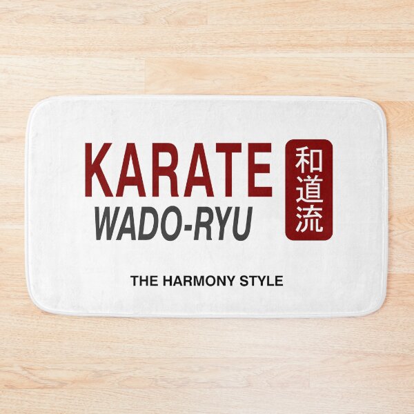 Item preview, Karate Wado-Ryu Whispers Kanji Cloaked Elegance The Harmony Style designed and sold by LuizSilva1983.