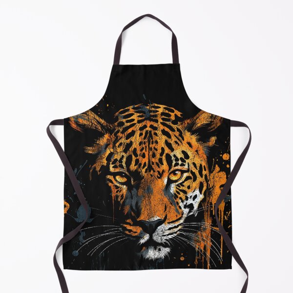 Item preview, A Javan Leopard - Street Art Vintage Distressed Wildlife designed and sold by GVRDesign.