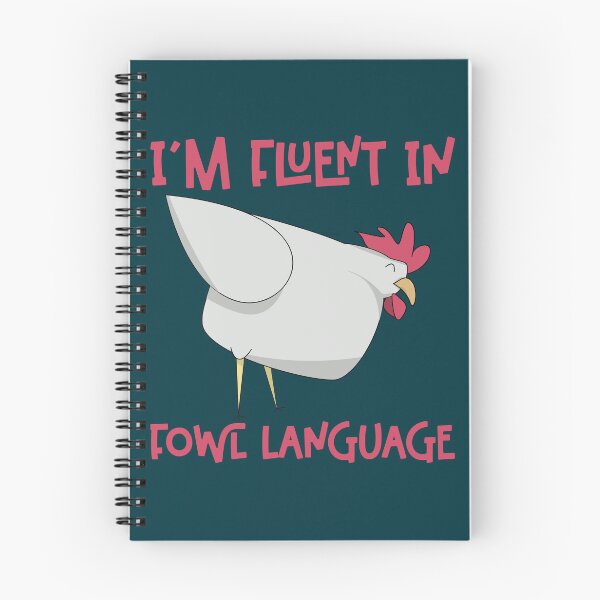 Item preview, Im Fluent In Fowl Language - Funny Chicken Lover designed and sold by ChiknEmporium.