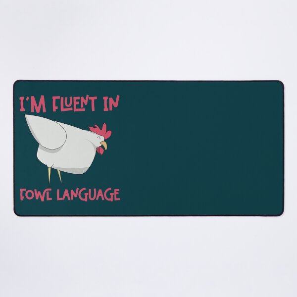 Item preview, Im Fluent In Fowl Language - Funny Chicken Lover designed and sold by ChiknEmporium.