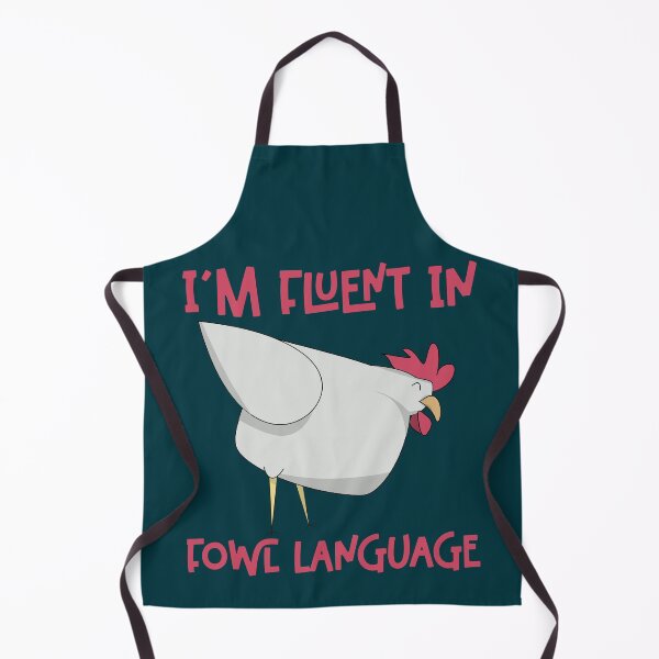 Item preview, Im Fluent In Fowl Language - Funny Chicken Lover designed and sold by ChiknEmporium.