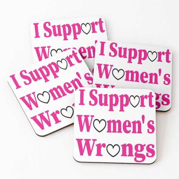 Item preview, I Support Women's  Wrongs. sticker designed and sold by khodjaikram20.