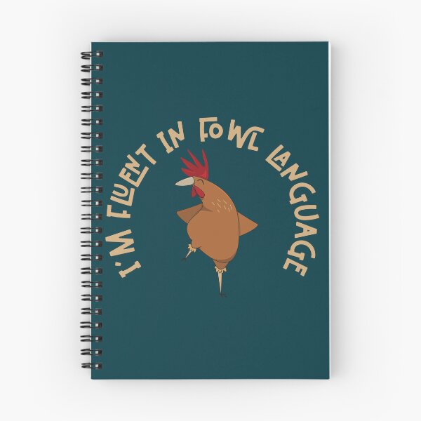 Item preview, Im Fluent In Fowl Language - Funny Chicken Lover designed and sold by ChiknEmporium.