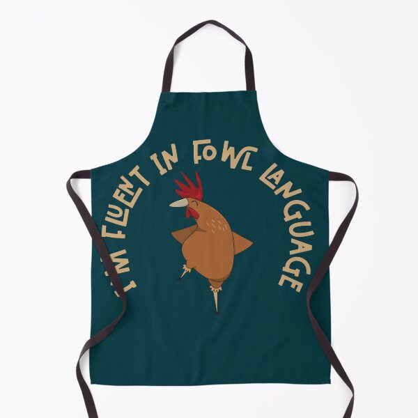 Item preview, Im Fluent In Fowl Language - Funny Chicken Lover designed and sold by ChiknEmporium.