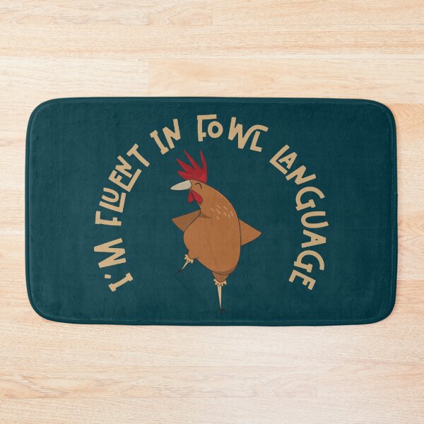 Item preview, Im Fluent In Fowl Language - Funny Chicken Lover designed and sold by ChiknEmporium.