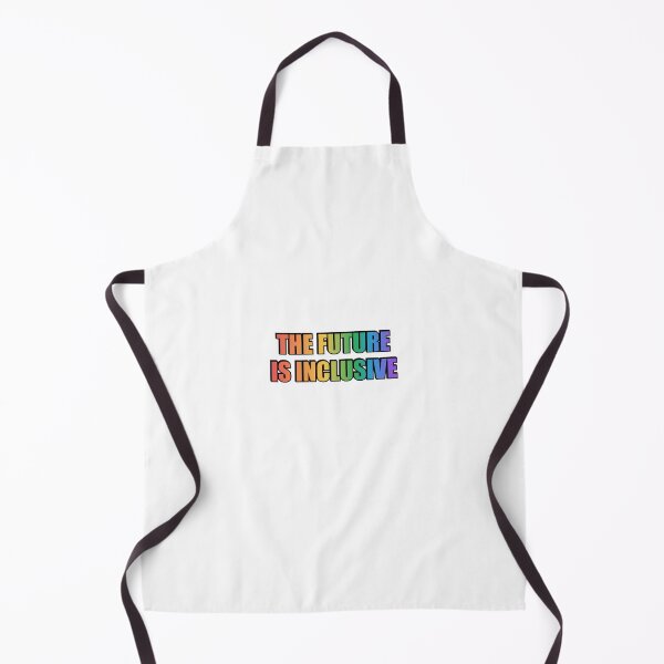 Item preview, The Future Is Inclusive - queer rainbow LGBT pride designed and sold by Inspirationmotivation.