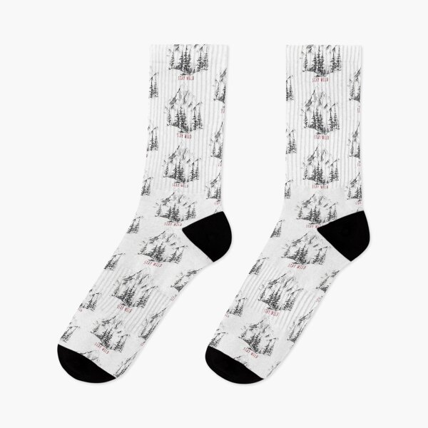 Item preview, Camping Life - Stay Wild - Snowy Mountains designed and sold by WeekendSurprise.