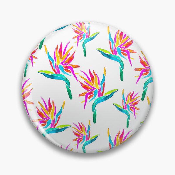 Item preview, Bird of Paradise Pattern designed and sold by KatrinMcgooganArt.