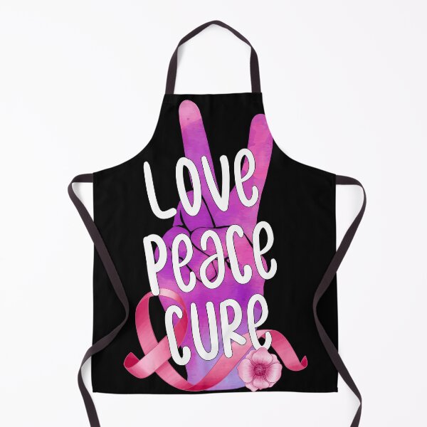 Item preview, Peace Love Cure Breast Cancer Awareness Warrior Pink Ribbon designed and sold by Looks-great.