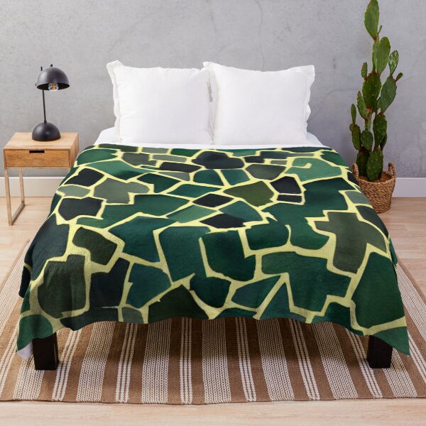 Item preview, Green Geometric Ink Pattern designed and sold by AuraDesigner.