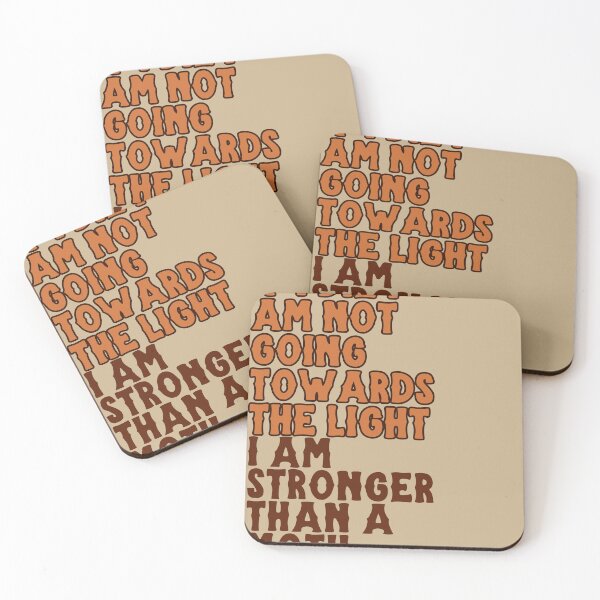 Item preview, I'm Stronger Than A Moth Silly Text designed and sold by Pink Ribbon.