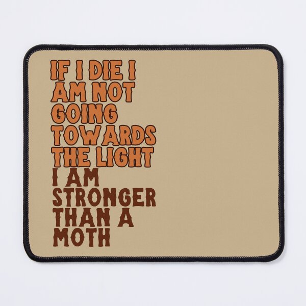 Item preview, I'm Stronger Than A Moth Silly Text designed and sold by Pink Ribbon.