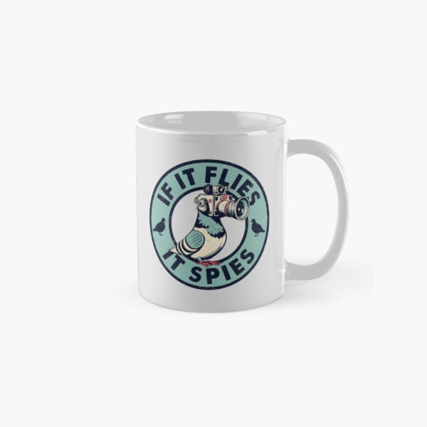 Item preview, If It Flies It Spies - Funny Birds Are not Real designed and sold by hadleyfoo.