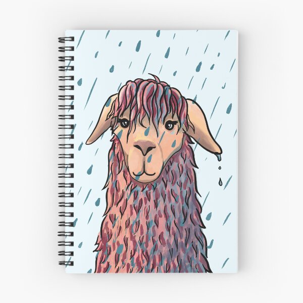 Aperçu de l'œuvre Lama sous la pluie créée et vendue par Chigurena.
