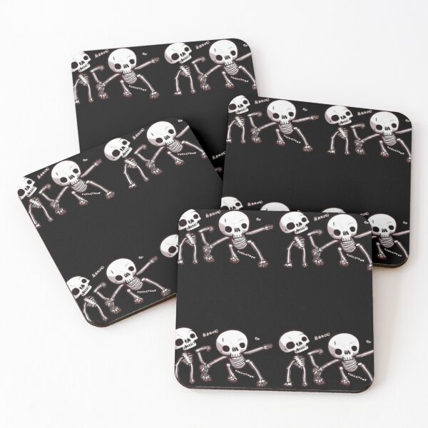 Item preview, Dancing Skeletons Dancers Funny Skeletons Gifts Halloween Funny gifts for Halloween Skull Spooky Time Szn designed and sold by MatthewViews.