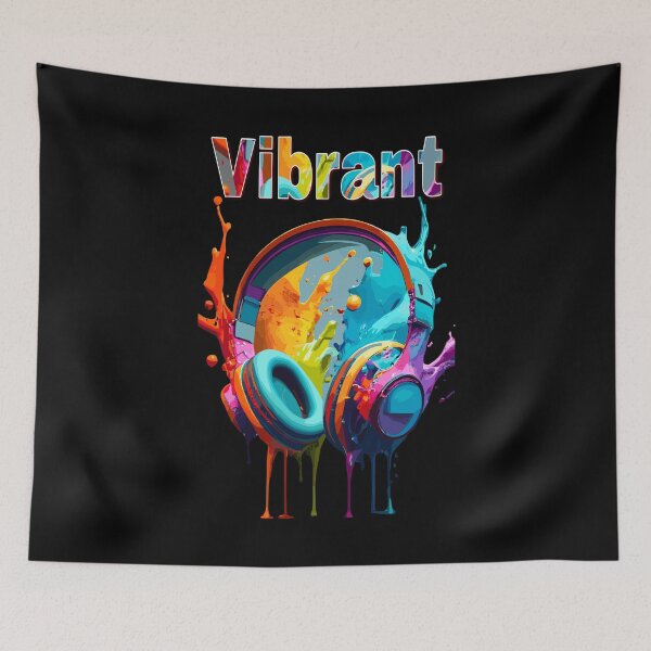 Item preview, Vibrant Headphones designed and sold by Vo0do0oo.
