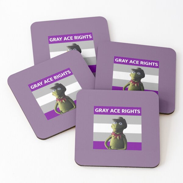 Item preview, gray ace rights kerm designed and sold by notdannydevito.