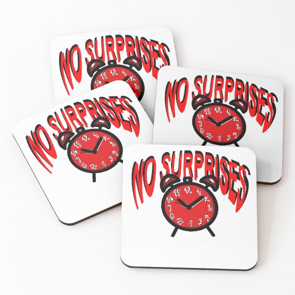 Item preview, Radiohead / No Surprises Alarm Clock designed and sold by naz2.