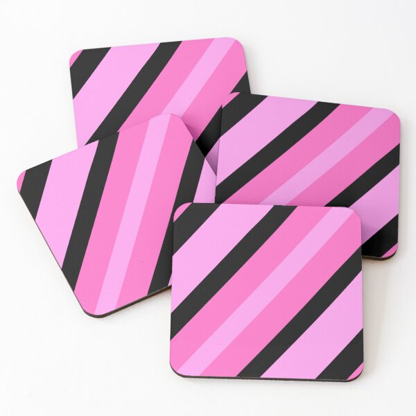 Item preview, Pink Lines - Black Background designed and sold by tomorrowishere.