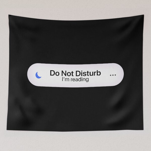 Item preview, Do Not Disturb I’m reading designed and sold by illhustration.