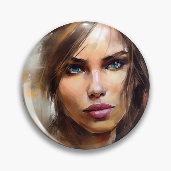 Artikelvorschau, Legacy of Heroines: Öl- und Pinselporträtgemälde der legendären weiblichen Spielfigur Lara entworfen und verkauft von ManuelAndreas.