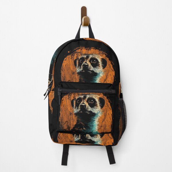 Item preview, A Meerkat Face - Street Art Vintage Distressed Wildlife designed and sold by GVRDesign.