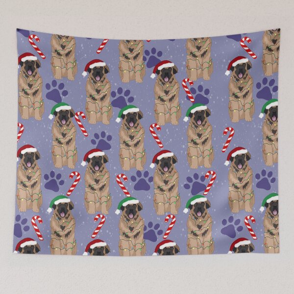 Item preview, Christmas Leonberger Santa designed and sold by KantstandyaC.