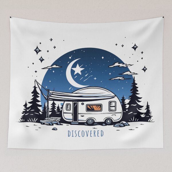 Item preview, Camping Life - Discovered - Caravan designed and sold by WeekendSurprise.