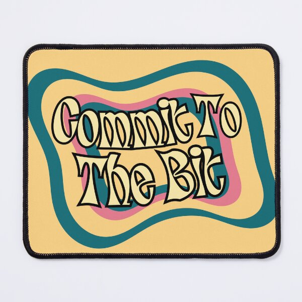 Item preview, Commit To The Bit Colorful Retro Geode designed and sold by Pink Ribbon.