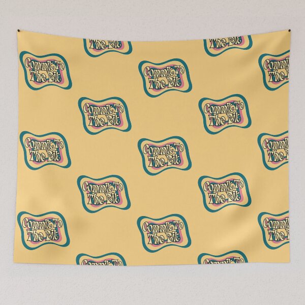 Item preview, Commit To The Bit Colorful Retro Geode designed and sold by Pink Ribbon.