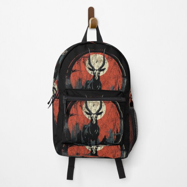 Item preview, Oryx, Moon, Forest - Street Art Vintage Distressed Animal designed and sold by GVRDesign.