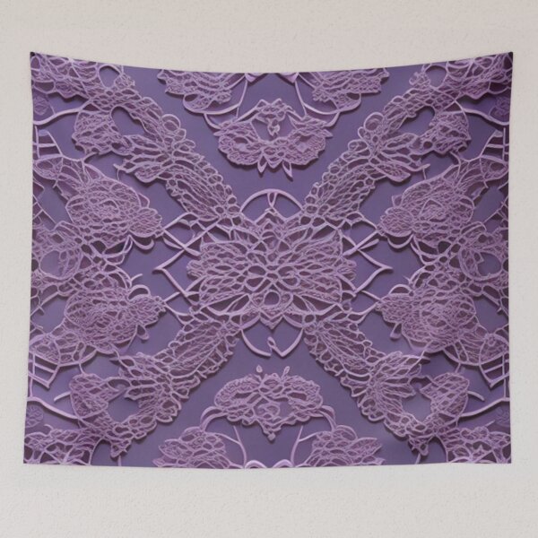 Item preview, Purple lace  designed and sold by Roxburylane.
