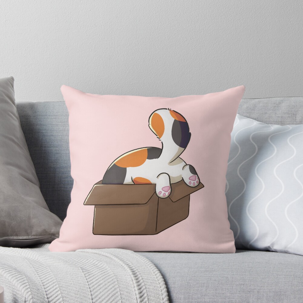 Item preview, Throw Pillow designed and sold by Meowrye.