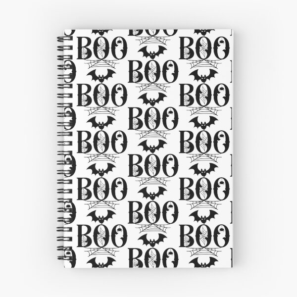 Item preview, Boo with Bats and Spiderwebs designed and sold by Sarcastic Narwhal.