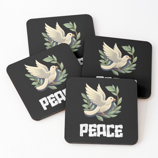 Item preview, PEACE DOVE: Justice Takes Flight - Empowerment Through Peaceful Wings سلام designed and sold by FUNqoosh.