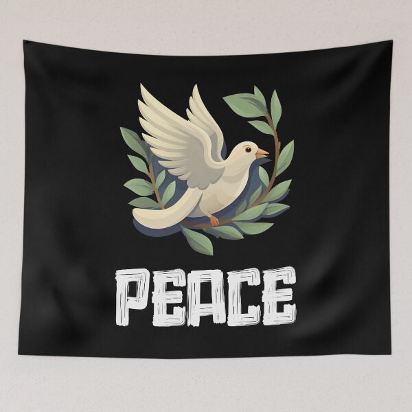 Item preview, PEACE DOVE: Justice Takes Flight - Empowerment Through Peaceful Wings سلام designed and sold by FUNqoosh.