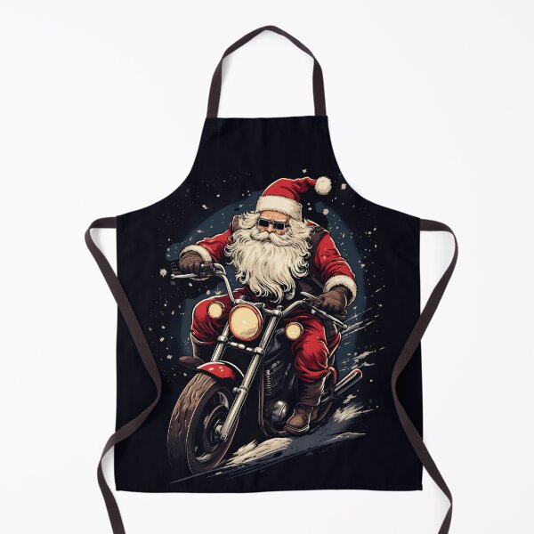 Item preview, Santa's Joyride - Spreading Cheer on Two Wheels designed and sold by Justin Haas.