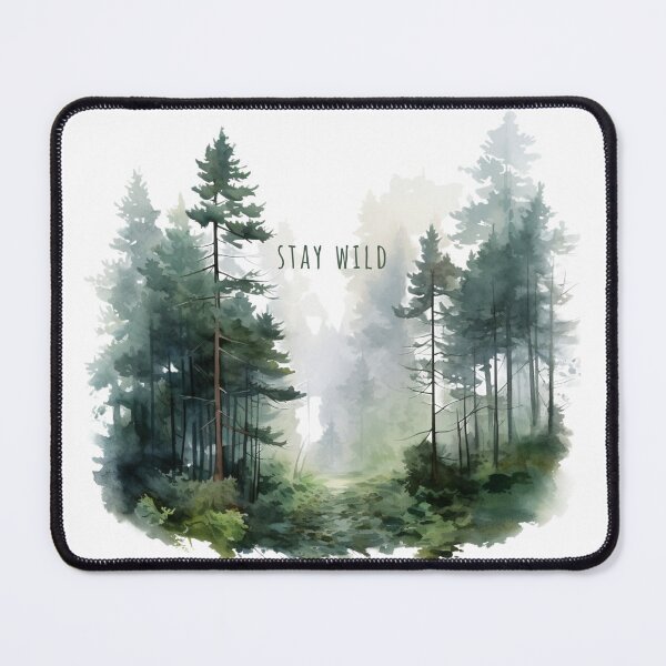 Item preview, Camping Life - Stay Wild - Misty Forest  designed and sold by WeekendSurprise.