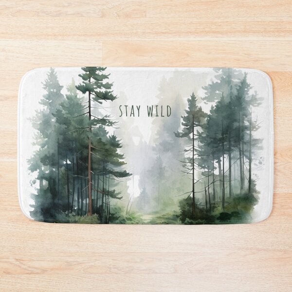 Item preview, Camping Life - Stay Wild - Misty Forest  designed and sold by WeekendSurprise.