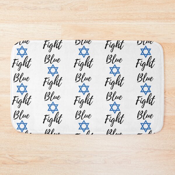 Item preview, Blue Fight – ISRAEL, Star of David, Jewish designed and sold by AbstractCL.