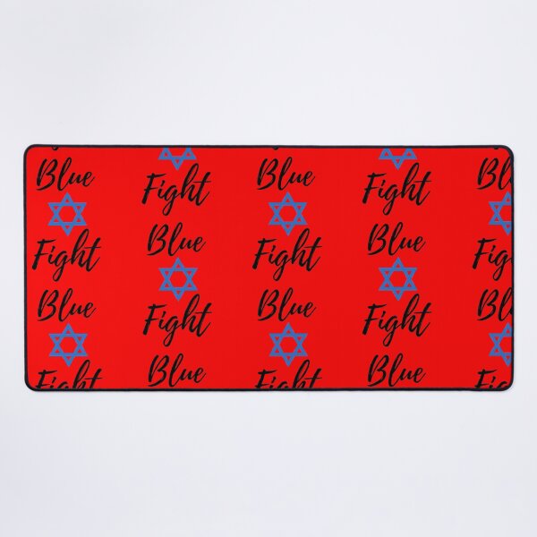 Item preview, Blue Fight – ISRAEL, Star of David, Jewish designed and sold by AbstractCL.