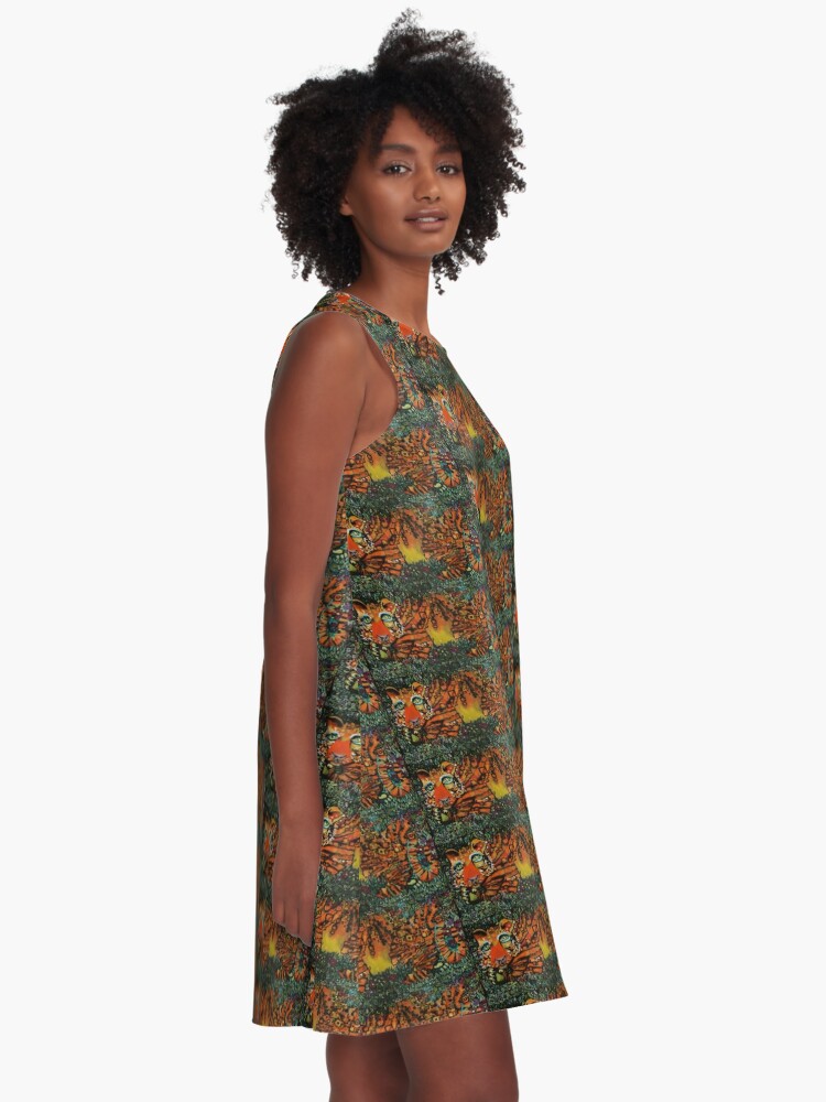 Alternate view of Tuesday's Tiger A-Line Dress