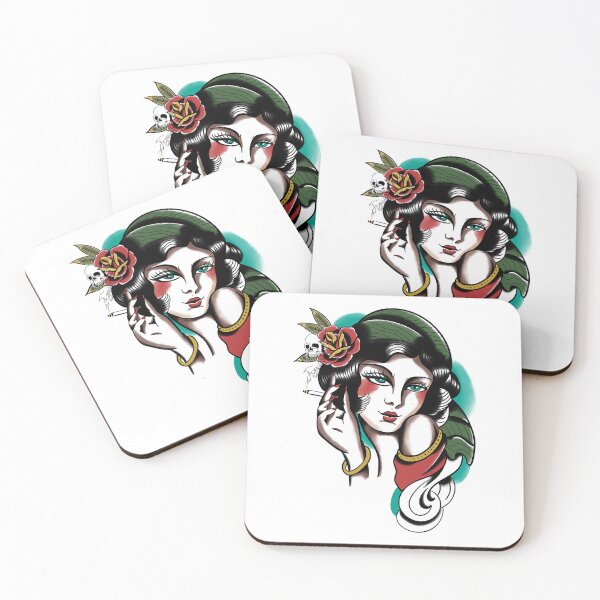 Item preview, Traditional gypsy tattoo flash  designed and sold by Karl Downes.